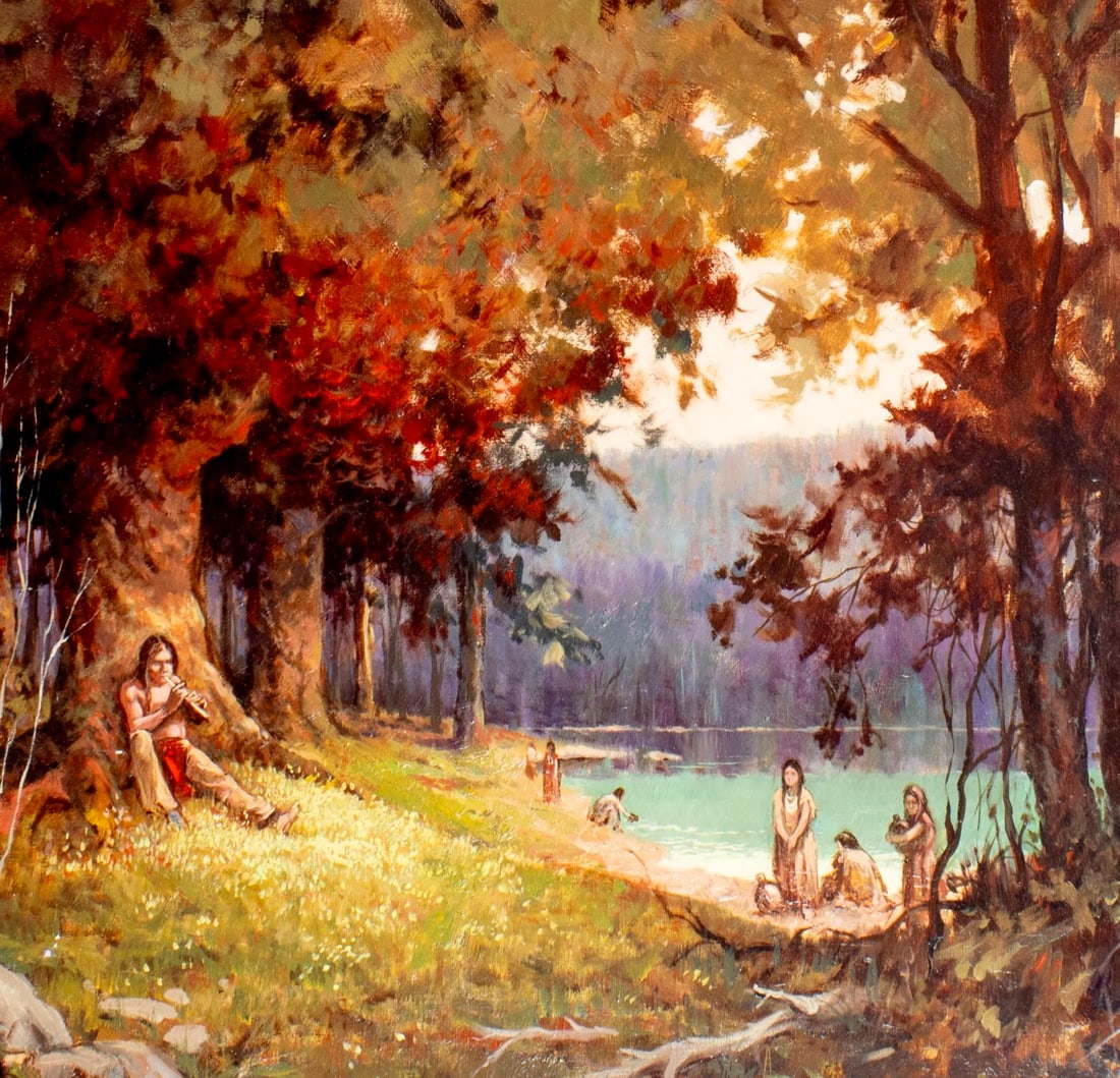 Jack Jordan (CA,MO,1928-2018) oil painting - 7