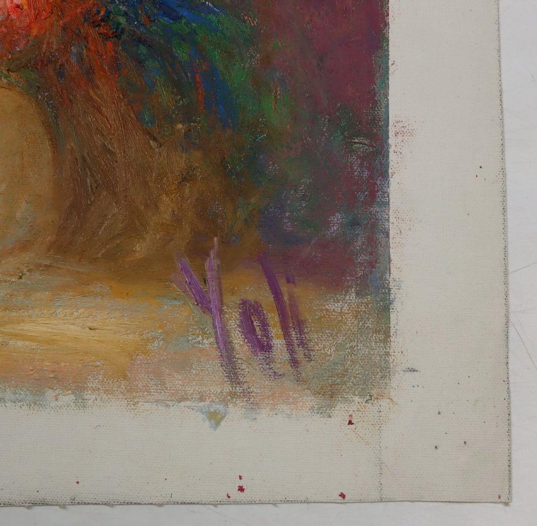 Yolanda Razzeto (Peru,1948-?) oil painting - 10