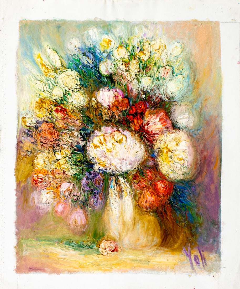 Yolanda Razzeto (Peru,1948-?) oil painting - 3