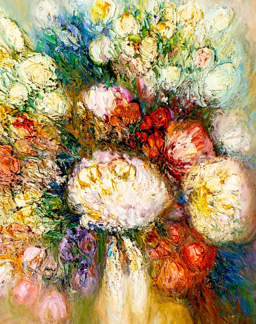 Yolanda Razzeto (Peru,1948-?) oil painting - 5