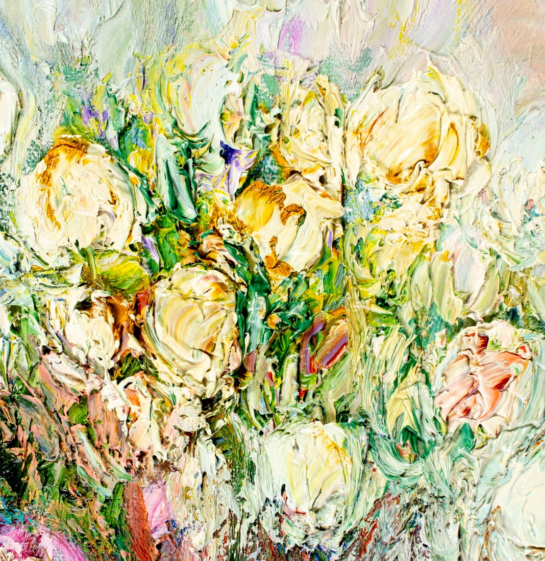 Yolanda Razzeto (Peru,1948-?) oil painting - 8