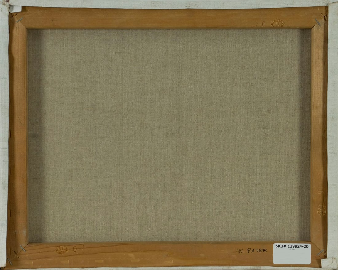 W Pater (US,20C) oil painting - 8