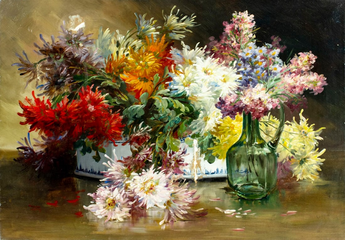 Roger Godchaux (France,1878-1958) oil painting (1 of 13)