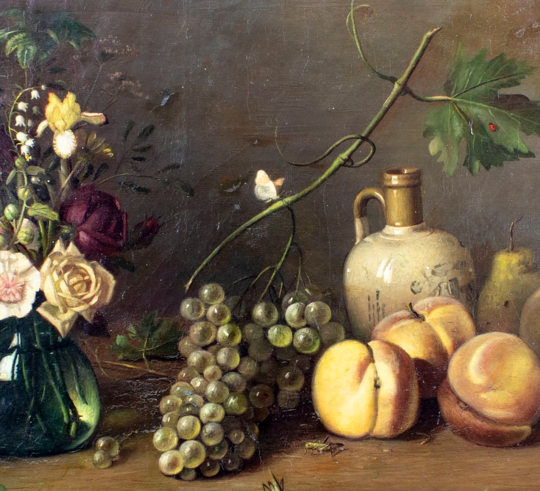 Berbakov (Europe,19C) oil painting antique - 5