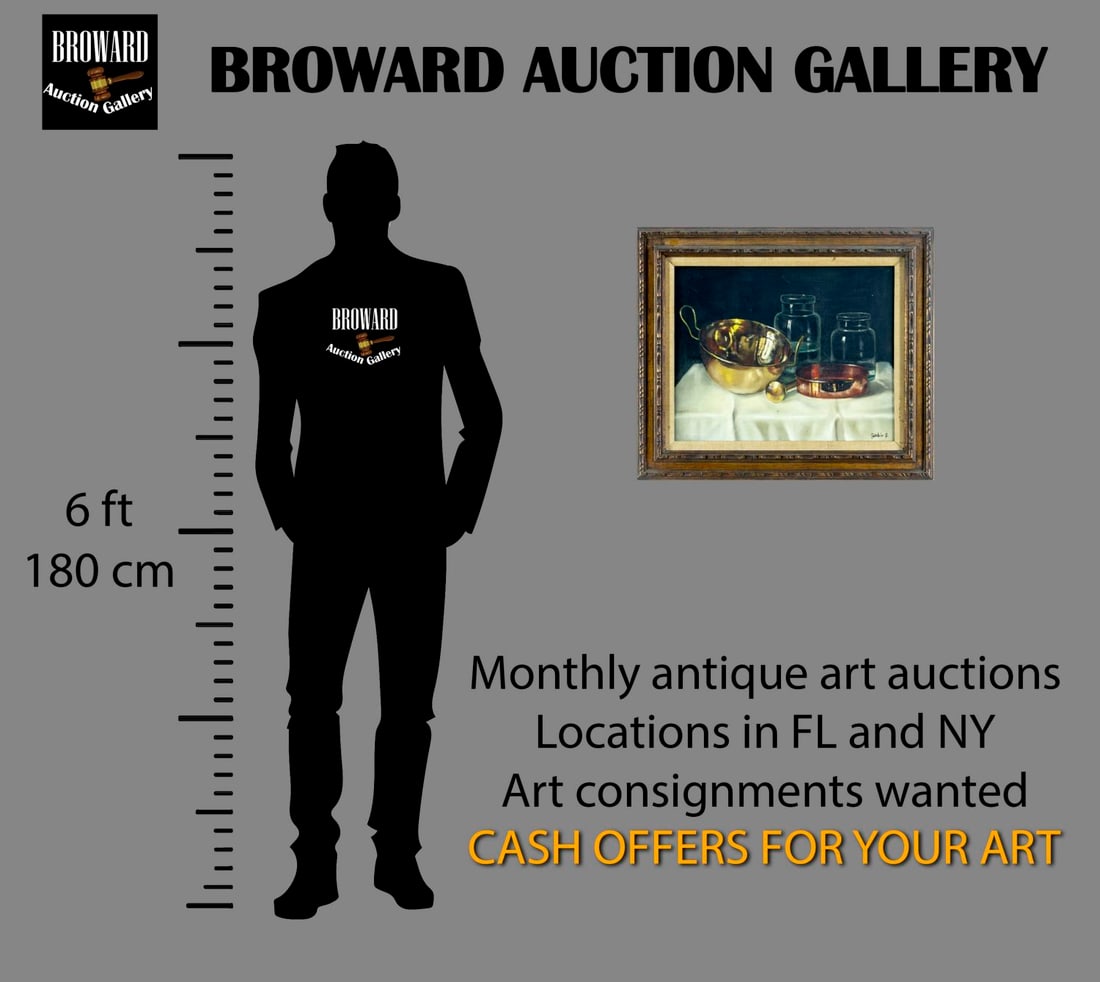 Andras Gombar (France,Hungary,1946-?) oil painting - 2