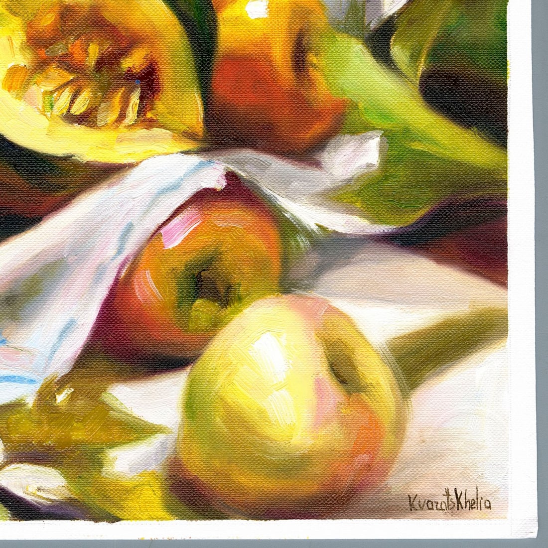 Alina Kvaratshelia (Ukraine,20/21C) oil painting - 10