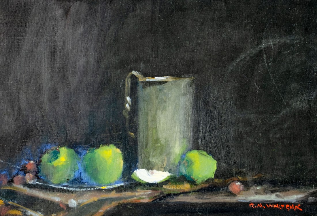 Robert Waltsak (NJ,b 1944) oil painting - 5