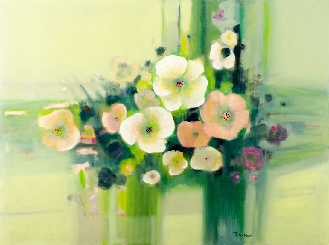 John Nam (US,20C) oil painting (1 of 13)