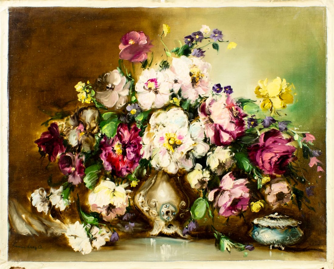 K Kassai (Europe,20C) oil painting - 3