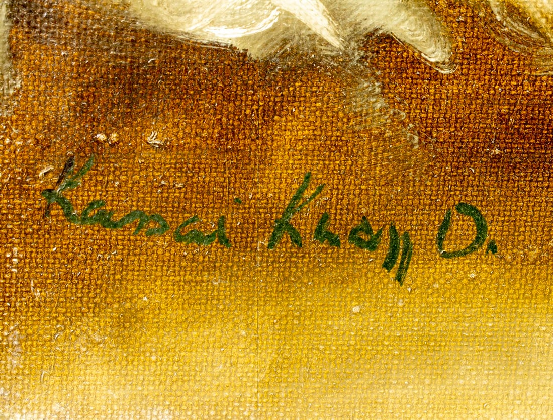 K Kassai (Europe,20C) oil painting - 4