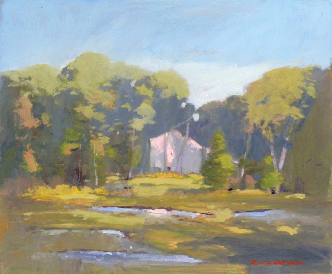 Robert Waltsak (NJ,b 1944) oil painting (1 of 12)