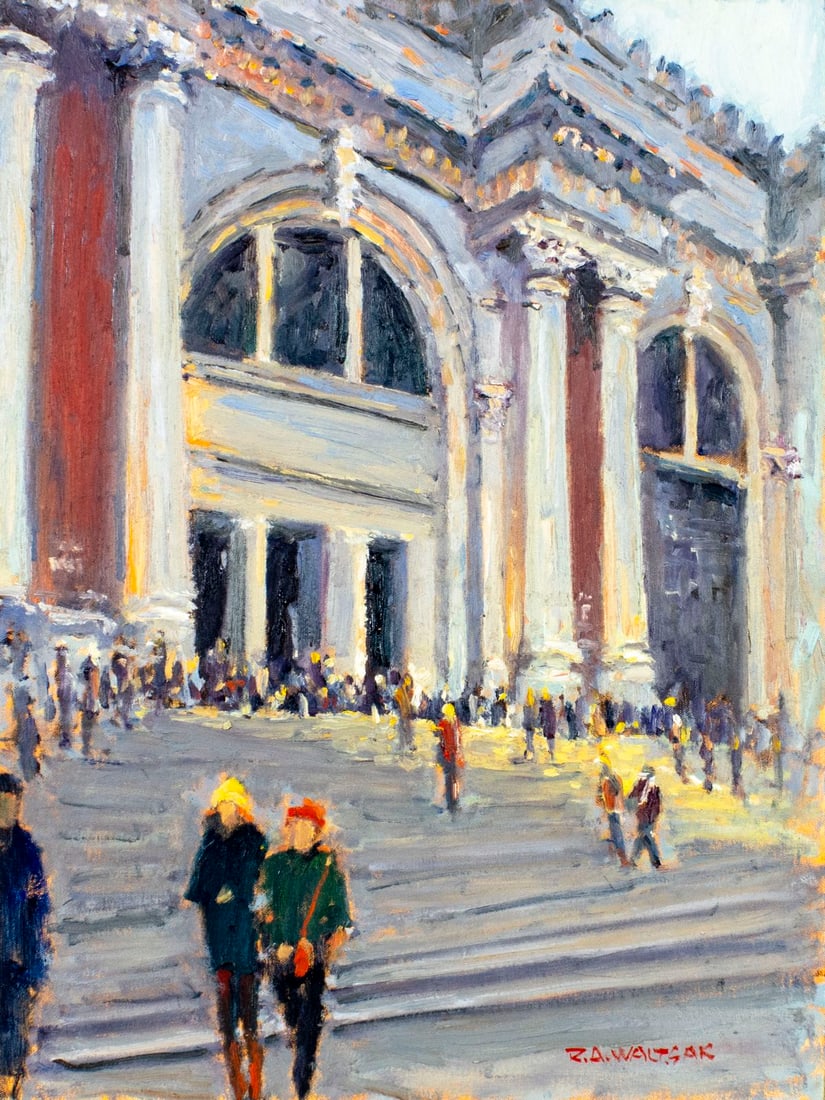 Robert Waltsak (NJ,b 1944) oil painting (1 of 13)