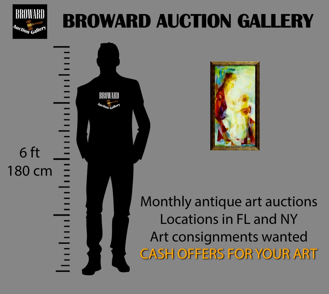 Ted Davis (NY,ME,1908-1995) casein painting - 2