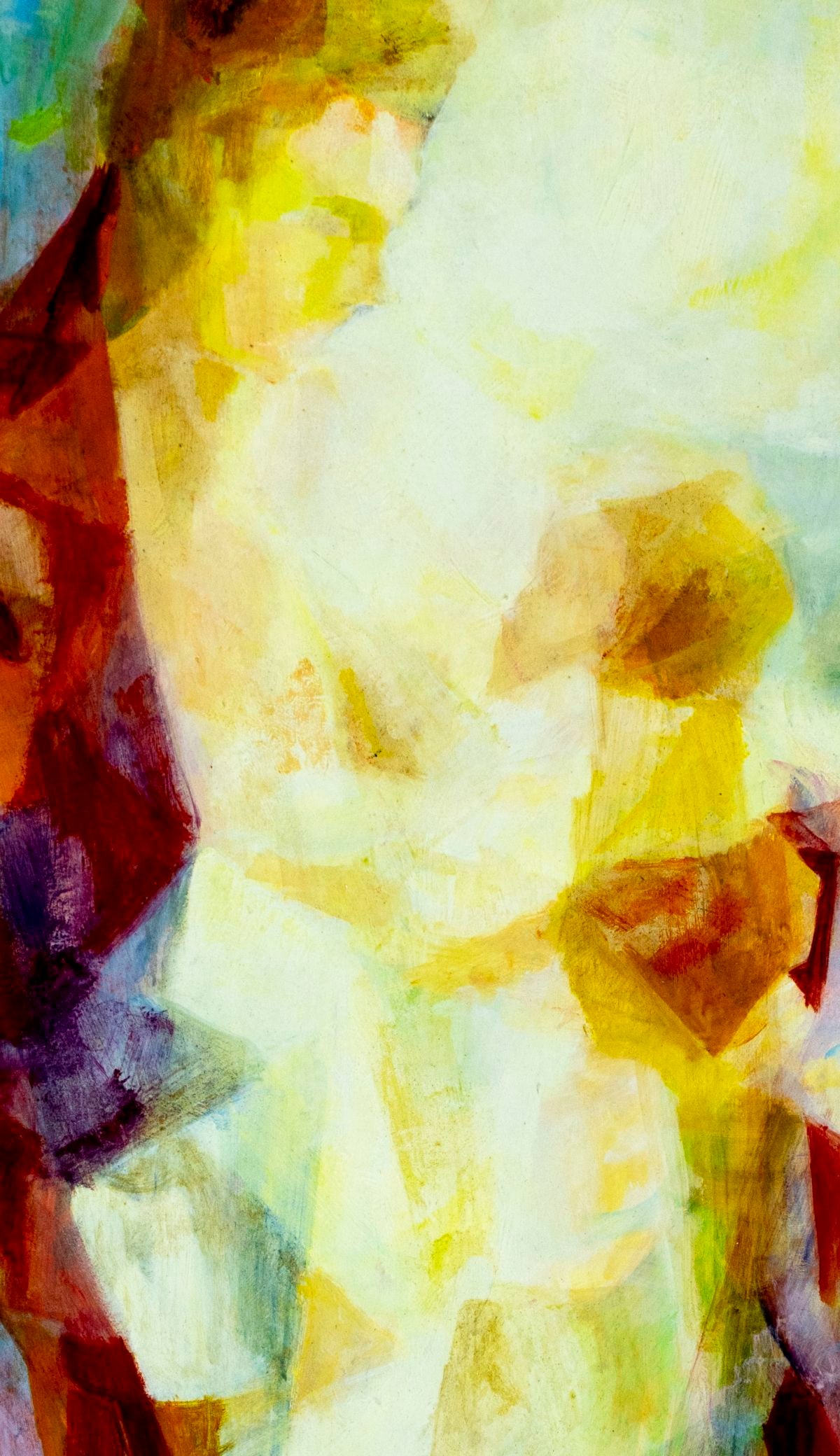 Ted Davis (NY,ME,1908-1995) casein painting - 5