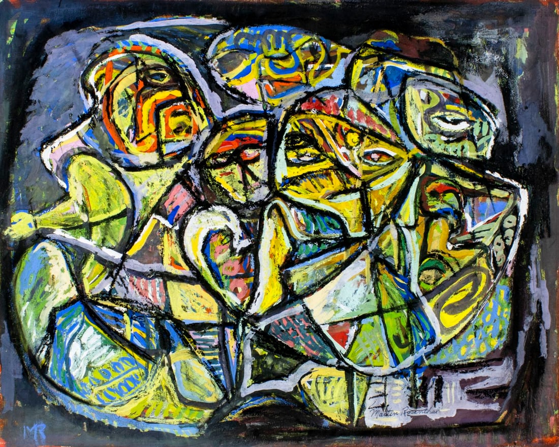 Martin Rosenthal (NY,MA,1899-1974) oil painting (1 of 13)