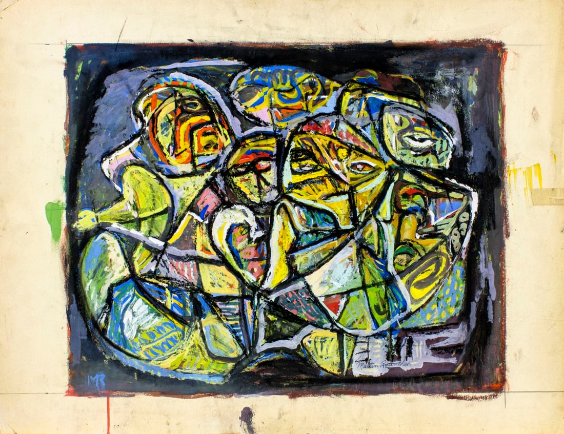 Martin Rosenthal (NY,MA,1899-1974) oil painting - 3