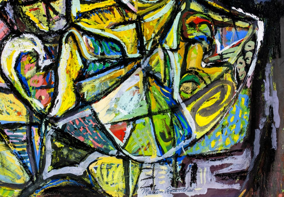 Martin Rosenthal (NY,MA,1899-1974) oil painting - 8