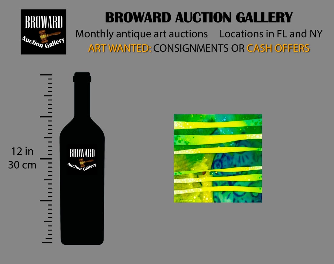 Nancy Tobin (NY,MI,b 1966) acrylic painting - 2