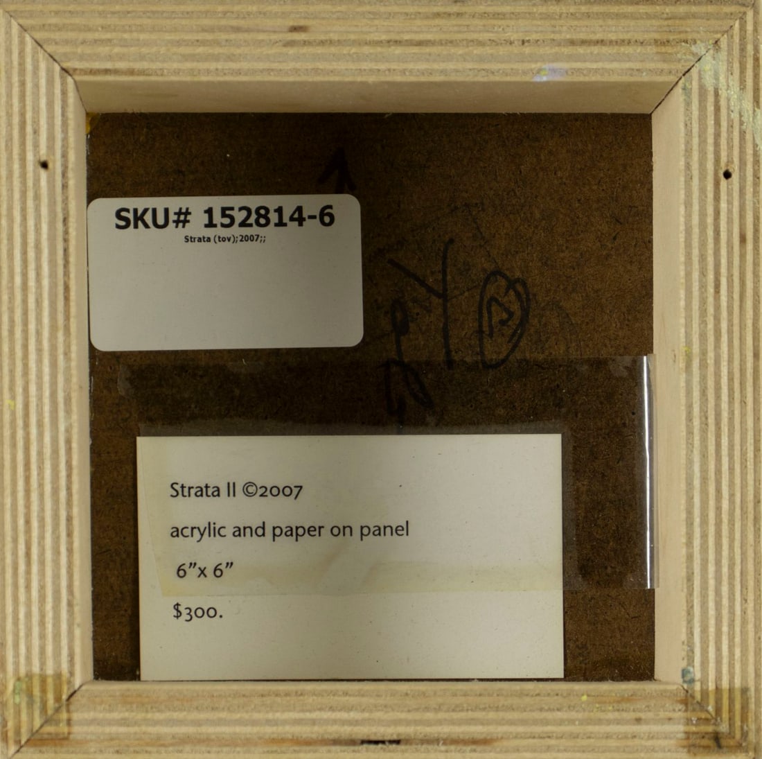 Nancy Tobin (NY,MI,b 1966) acrylic painting - 9