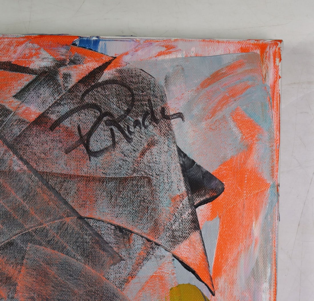 Pios Rodaman (FL,Brazil,b 1953) acrylic painting - 10