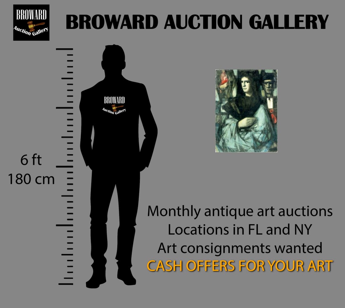 Antonin Marek Machourek (French,Czech,1913-1991) oil painting - 2