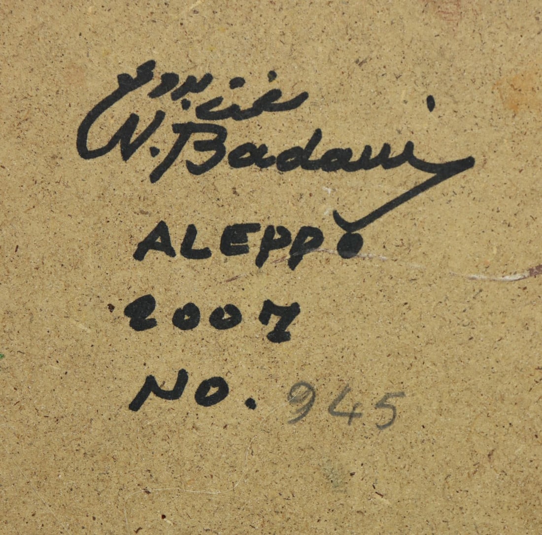 Nimat Badawi (Syria,b 1963) oil painting - 13