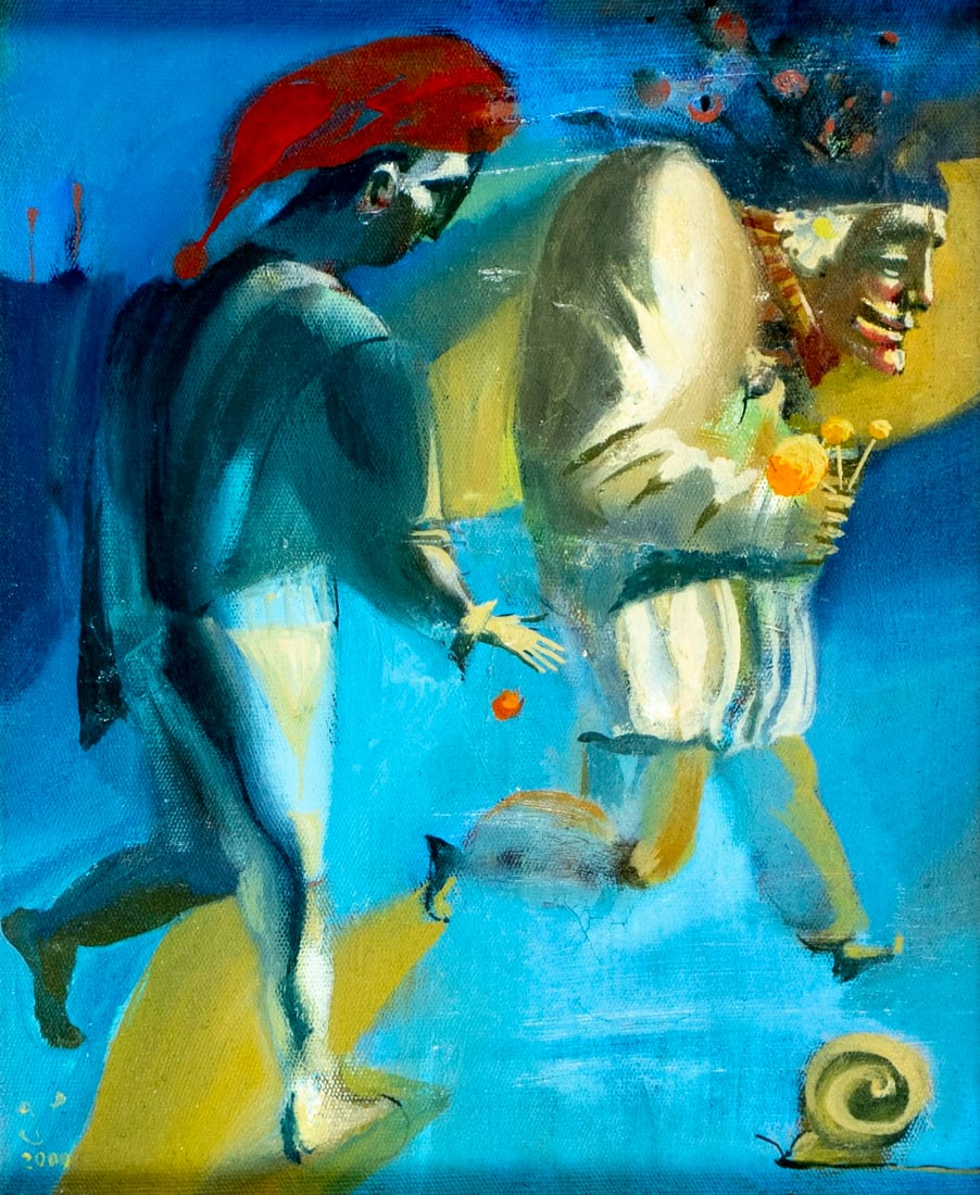 Vasily Tyutyunnik (Russian,Czech,b 1957) oil painting (1 of 13)