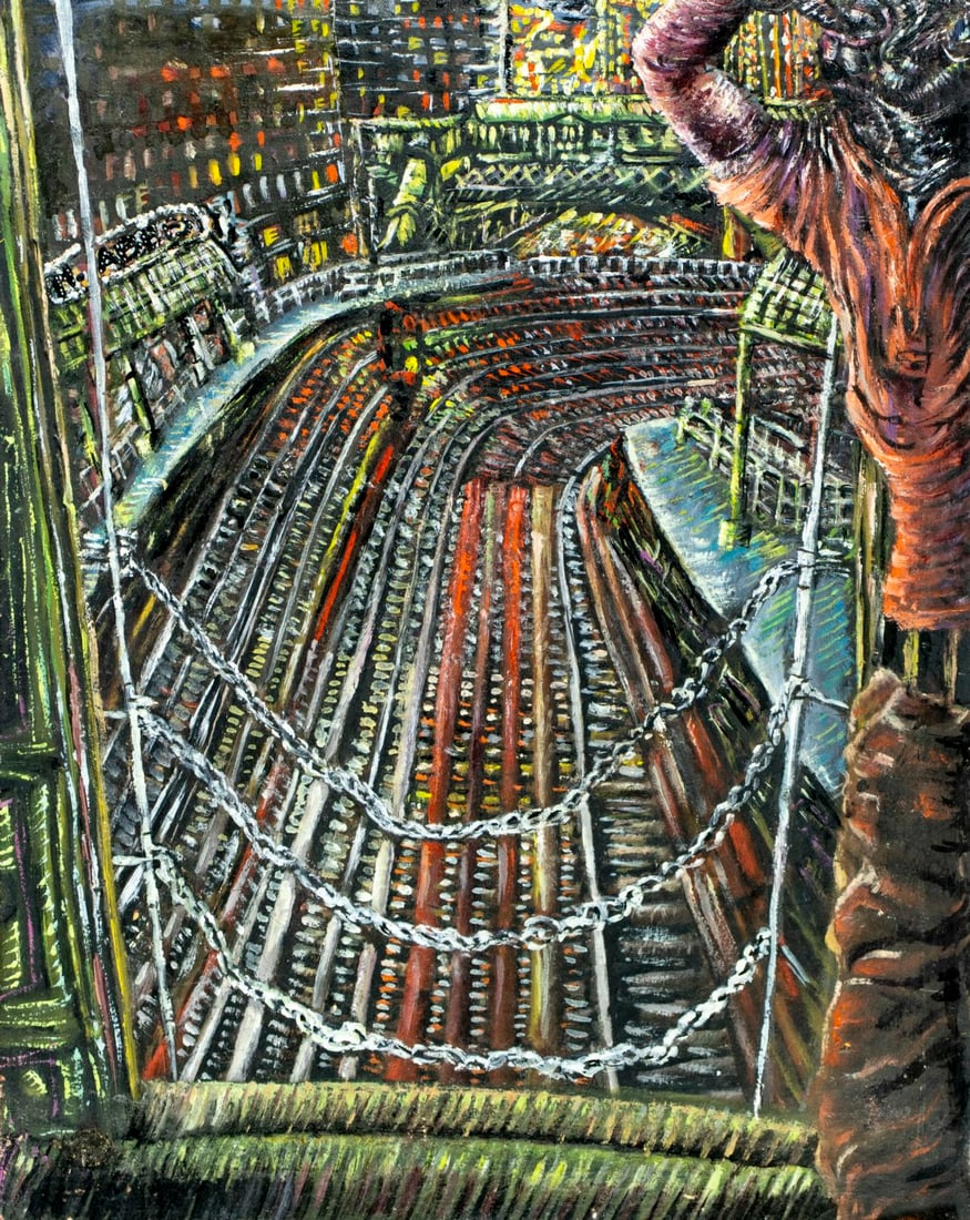 Niberg Abbey (NY,1920-1990) oil painting (1 of 12)