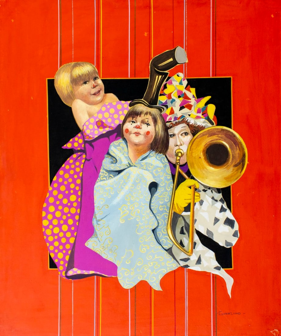 Garzino (Italy,20C) oil painting (1 of 13)