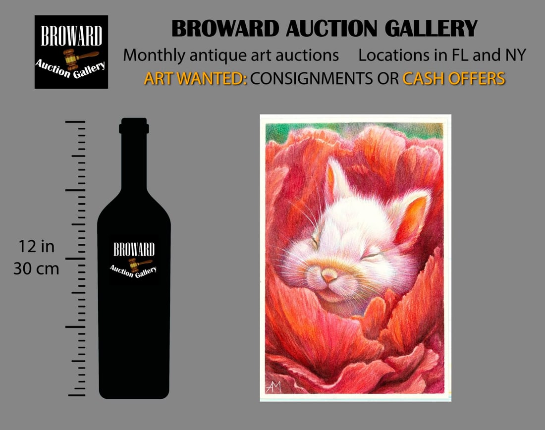 Anastasia Molodchikova (Ukraine,20/21C) watercolor painting - 2