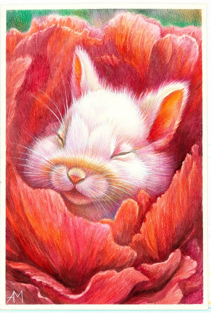 Anastasia Molodchikova (Ukraine,20/21C) watercolor painting - 3