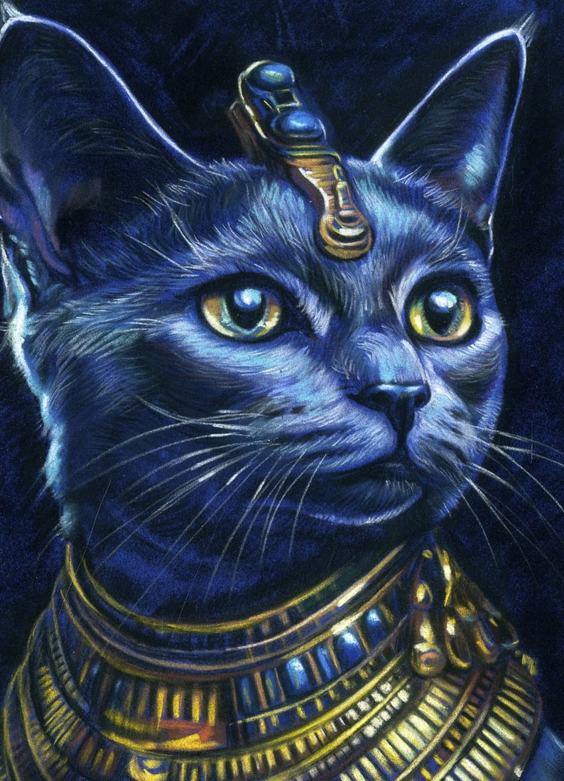 Vira Sokolyk (Ukraine,b 1999) pastel painting - 5