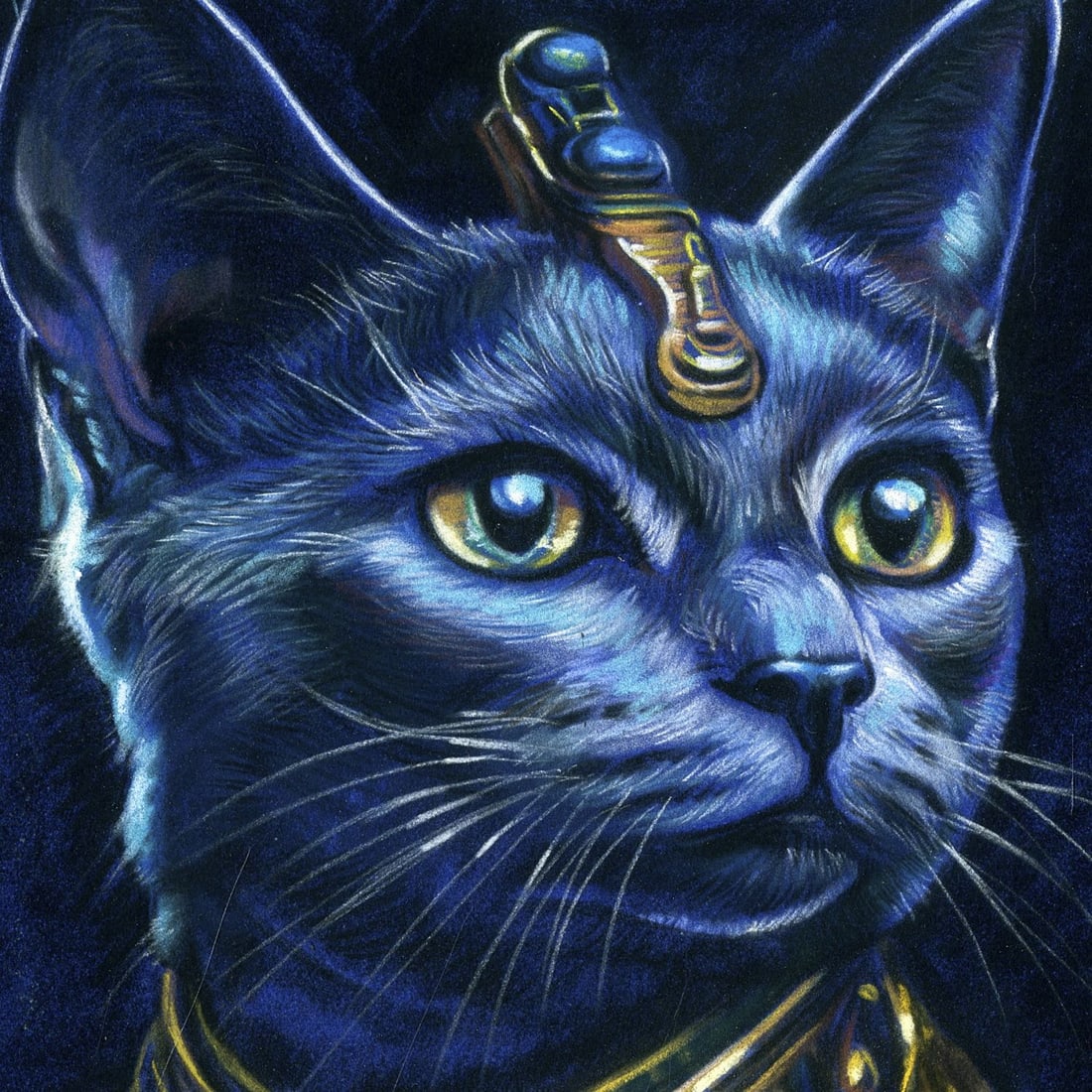 Vira Sokolyk (Ukraine,b 1999) pastel painting - 6