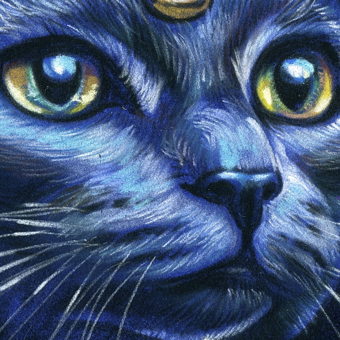 Vira Sokolyk (Ukraine,b 1999) pastel painting - 8