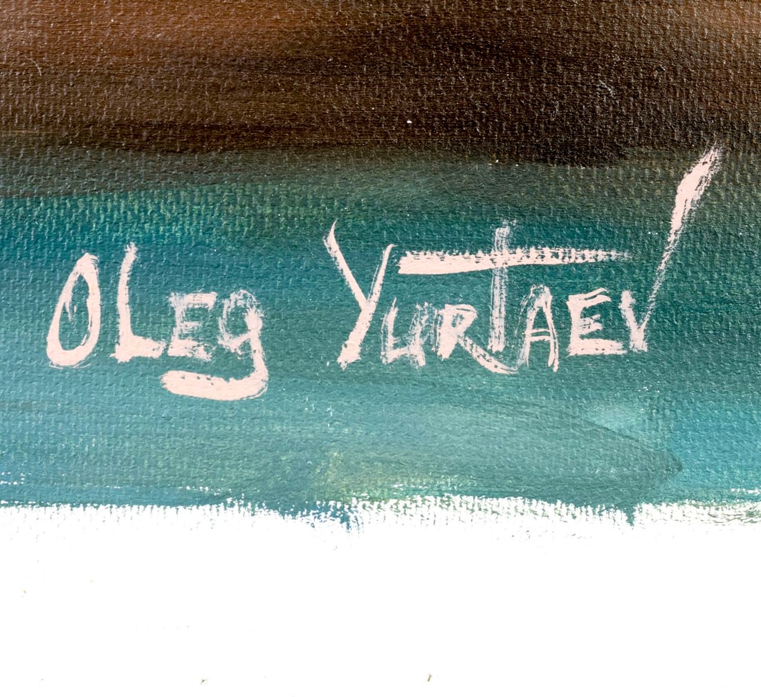 Oleg Yurtaev (Russia,b 1981) oil painting - 4