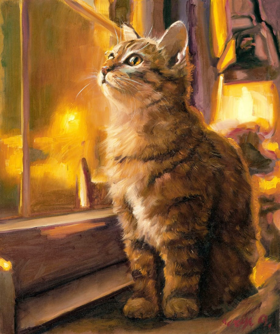 Alex Siryi (Ukraine,b 1997) oil painting (1 of 13)