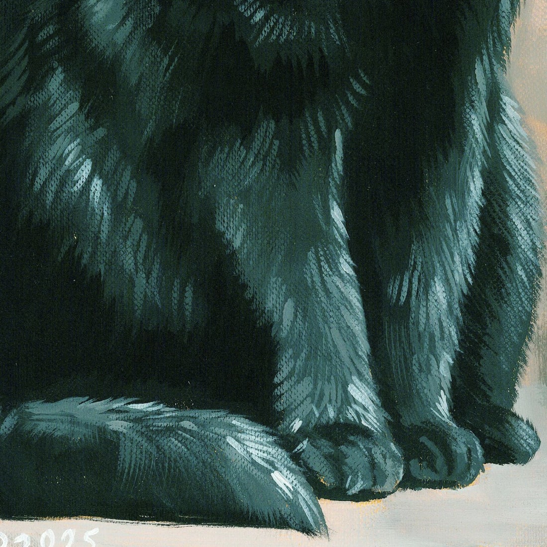 Tatiana Krut (Ukraine,20/21C) acrylic painting - 7