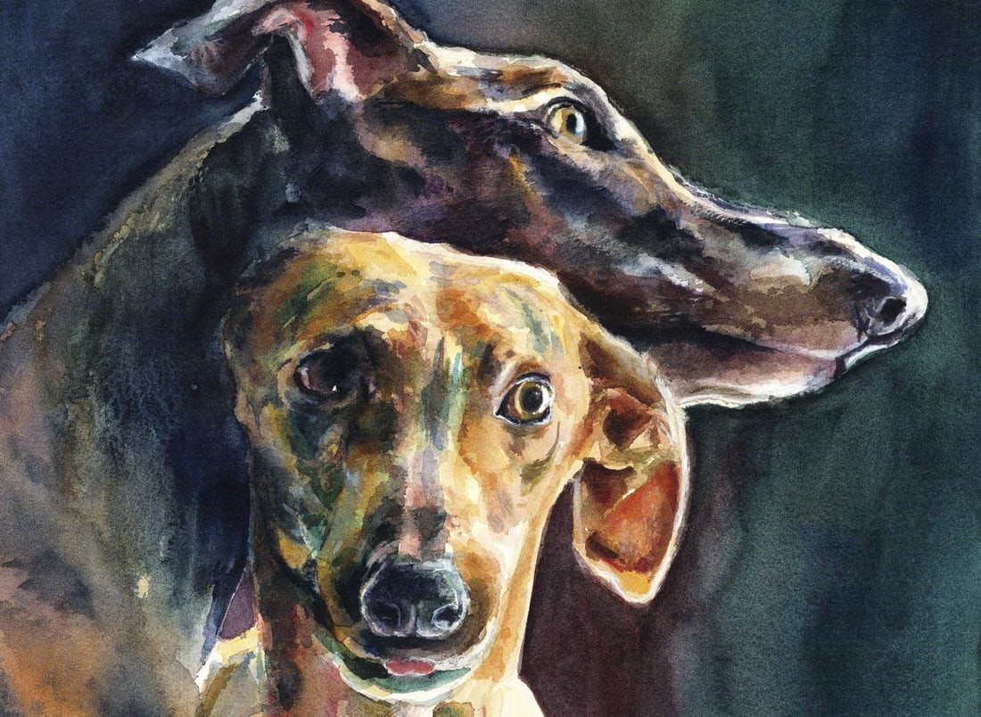 Angelina Potyomkina (Ukraine,20/21C) watercolor painting - 5