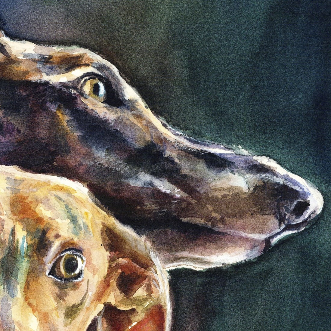 Angelina Potyomkina (Ukraine,20/21C) watercolor painting - 6