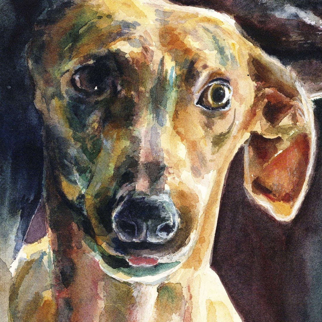 Angelina Potyomkina (Ukraine,20/21C) watercolor painting - 7