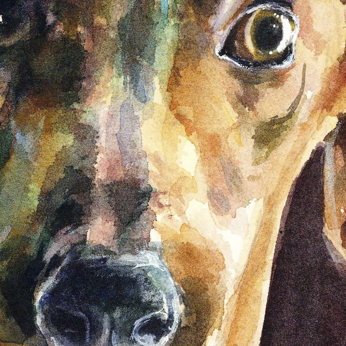 Angelina Potyomkina (Ukraine,20/21C) watercolor painting - 8