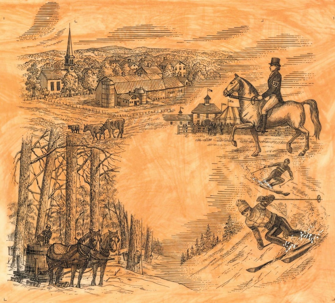 ATTR Jim McDermott (MA,CA,1960-2015) ink painting (1 of 11)