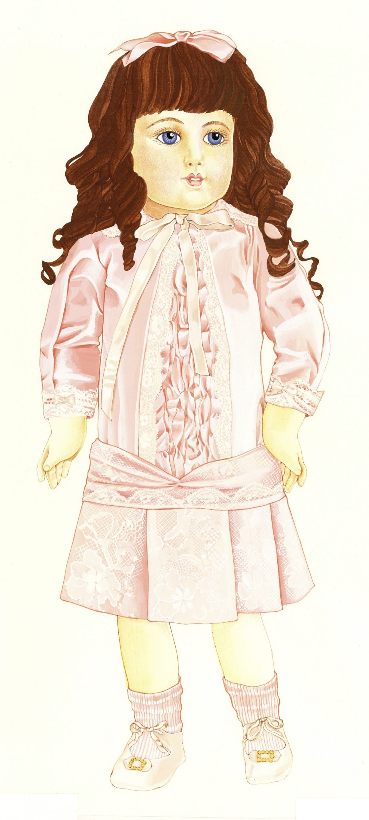 Joan Smith Pilallis (PA,1947-2022) gouache painting (1 of 11)