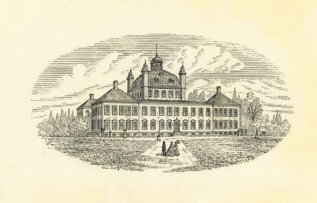 ATTR Jim McDermott (MA,CA,NH,1960-2015) ink painting (1 of 13)