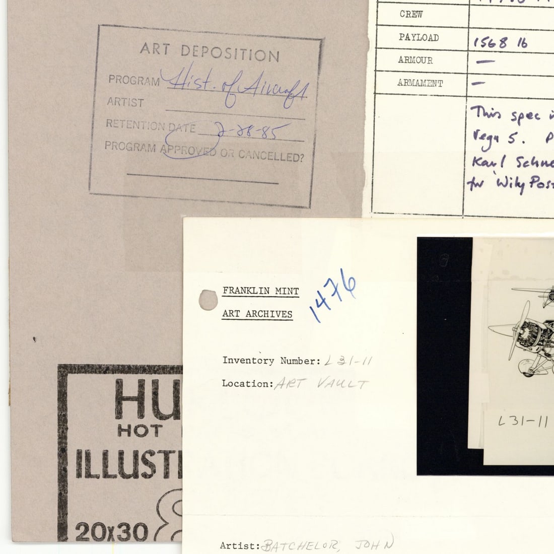 John Batchelor (UK,1936-2019) ink painting - 11