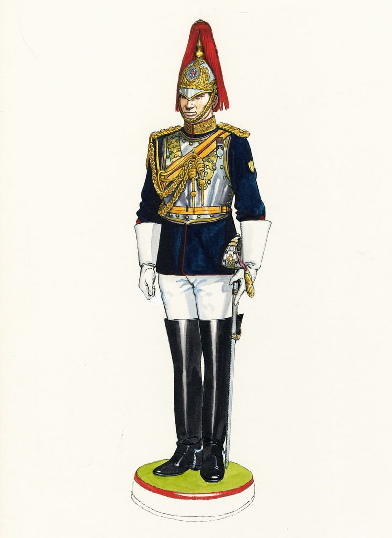 Gerry Embleton (UK,1941-?) watercolor painting (1 of 11)