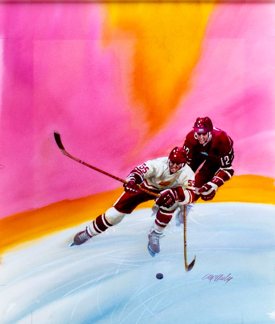 Tom McNeely (Canada,1935-?) watercolor painting (1 of 13)