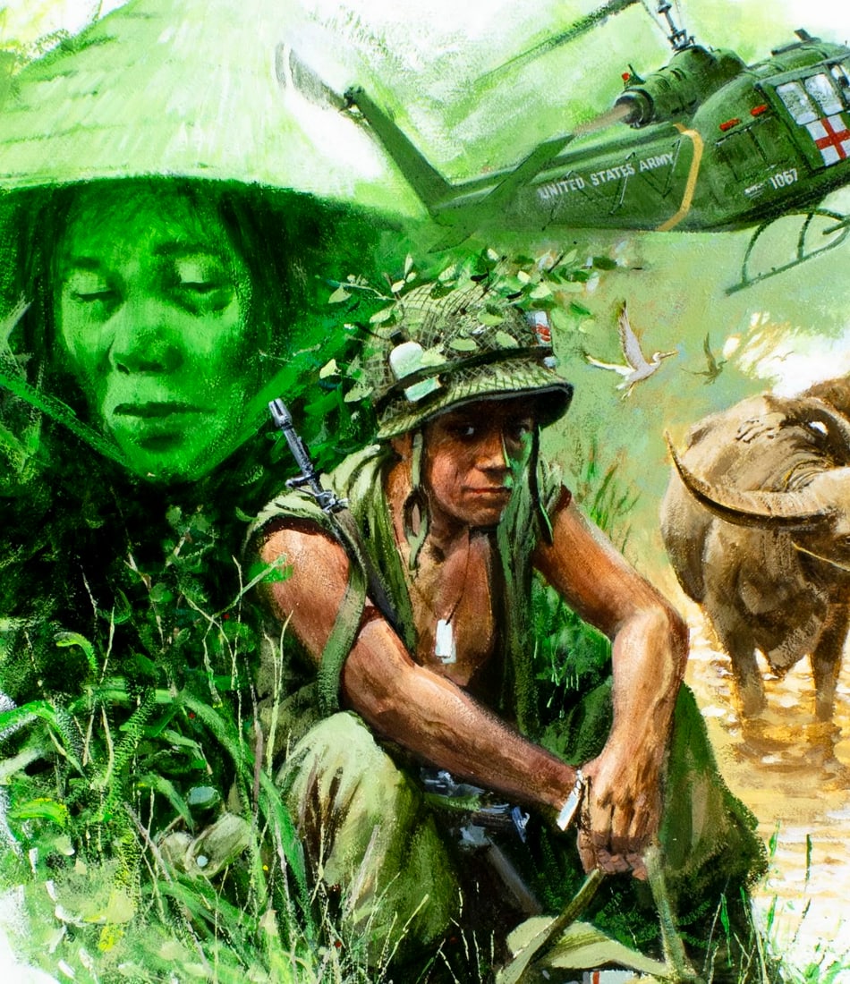 Mel Crawford (CT,Canada,1925-2015) oil painting - 5