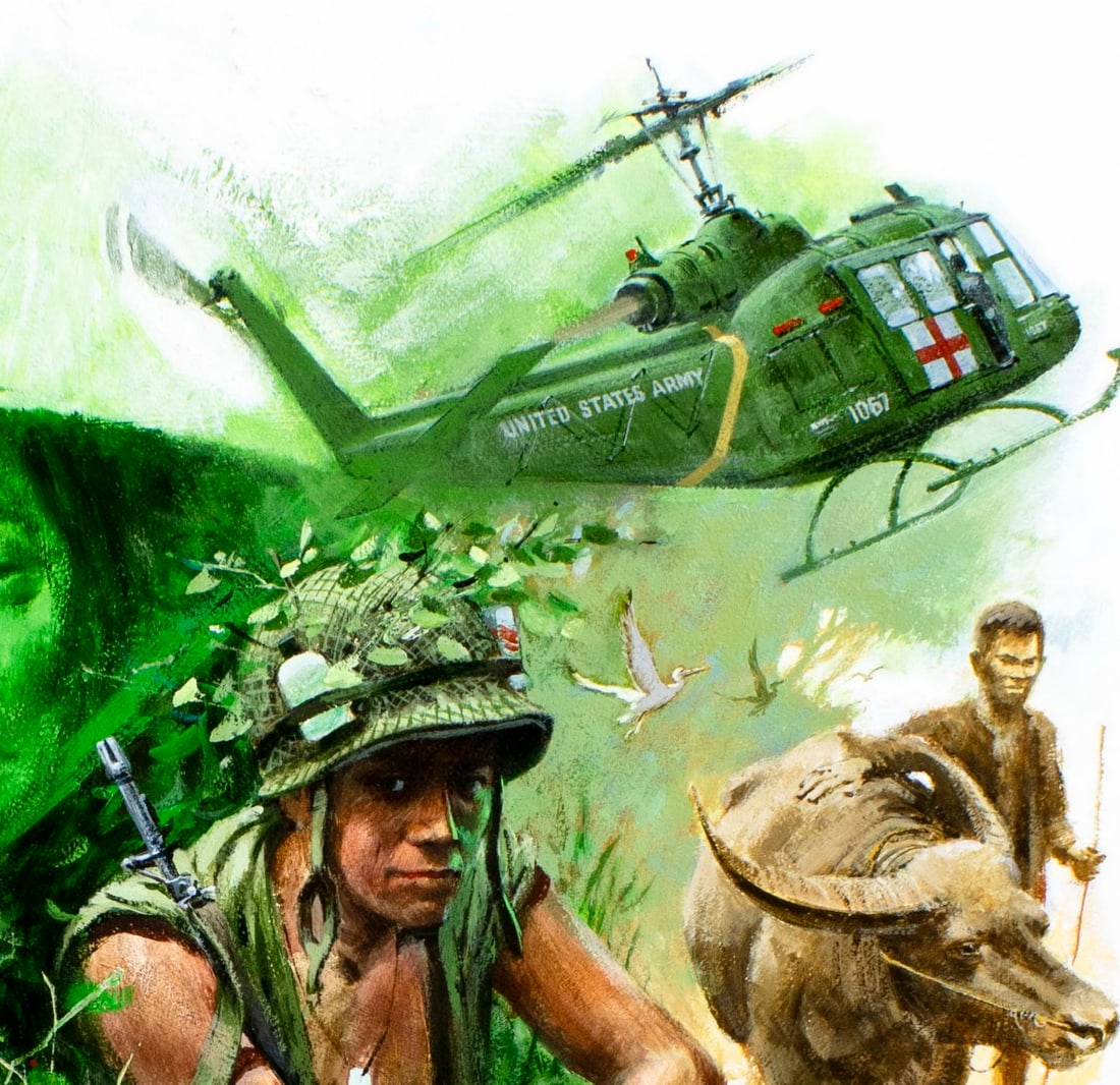 Mel Crawford (CT,Canada,1925-2015) oil painting - 6