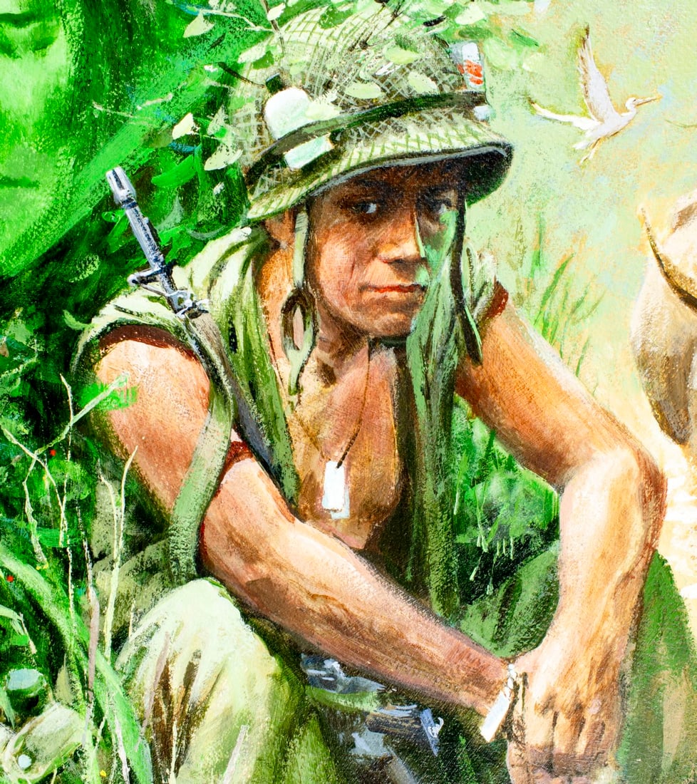 Mel Crawford (CT,Canada,1925-2015) oil painting - 8